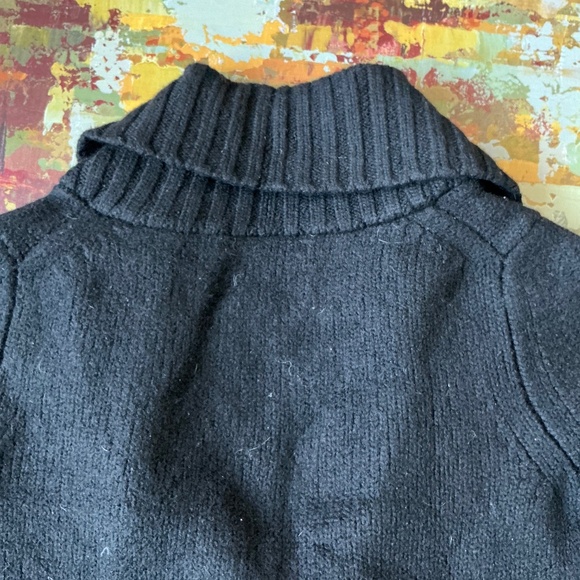 BANANA REPUBLIC - Vintage Italian Merino Wool One Button Closure Shrug - Picture 7 of 13
